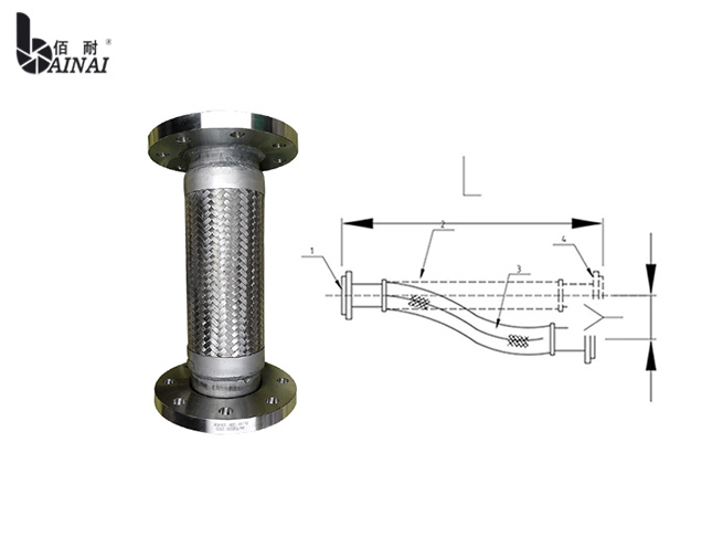 Flexible metal hose